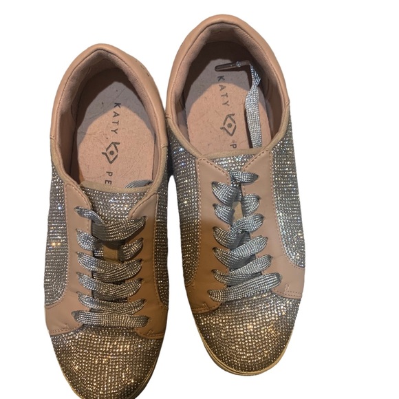 Katy Perry Rhinestone Embellished Sneakers - Picture 3 of 3